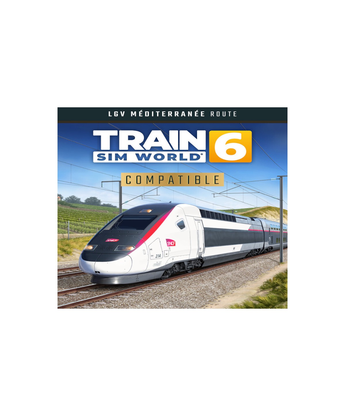 Train Sim World 6: LGV Mediterranee: Marseille - Avignon Route Add-On DLC XBOX One / Xbox Series X|S / Xbox One Key EUROPE